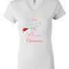 Women's Short Sleeve V-Neck T-Shirt Thumbnail