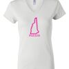Women's Short Sleeve V-Neck T-Shirt Thumbnail