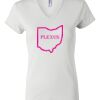Women's Short Sleeve V-Neck T-Shirt Thumbnail