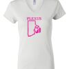 Women's Short Sleeve V-Neck T-Shirt Thumbnail