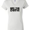 Women's Short Sleeve V-Neck T-Shirt Thumbnail