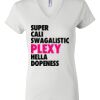 Women's Short Sleeve V-Neck T-Shirt Thumbnail