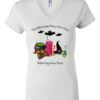 Women's Short Sleeve V-Neck T-Shirt Thumbnail